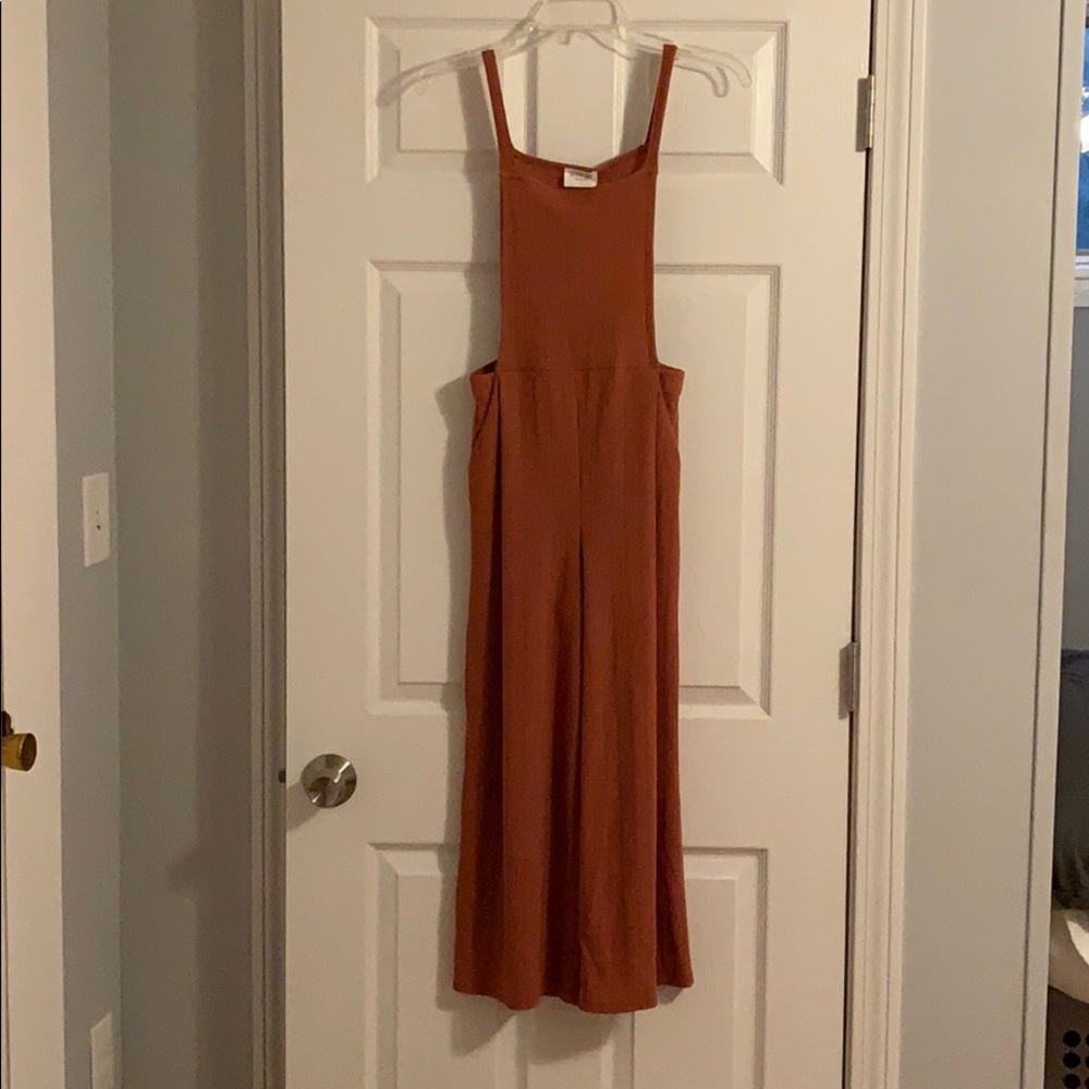 Burnt Orange Jumpsuit